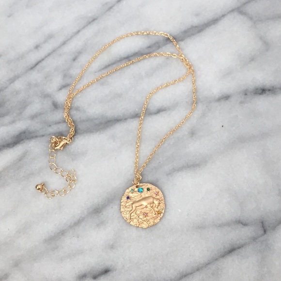 Taurus Zodiac Sign Necklace - Picture 6 of 8